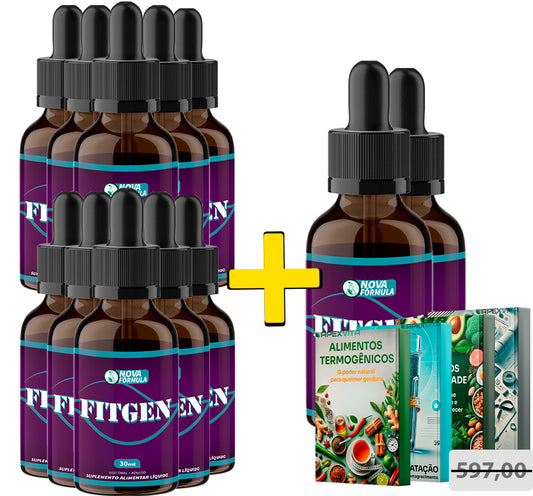 Fitgen - 12 Unidades - Promoção
