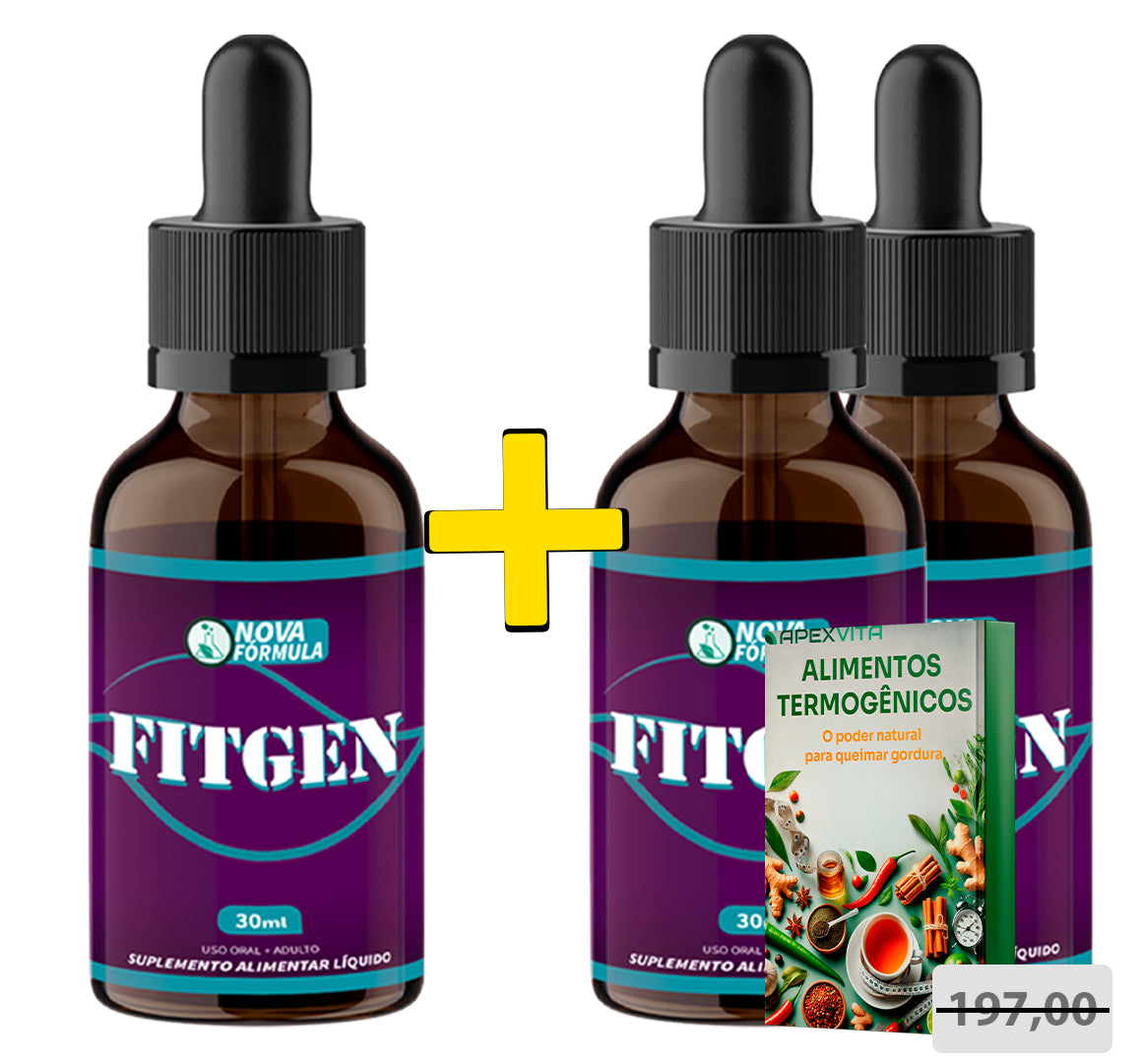 Fitgen - Auxilio Na Perda De Peso E Emagrecimento Natural - Promoção