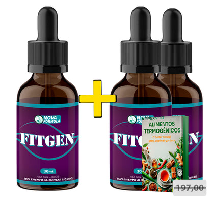 Fitgen - Auxilio Na Perda De Peso E Emagrecimento Natural - Promoção