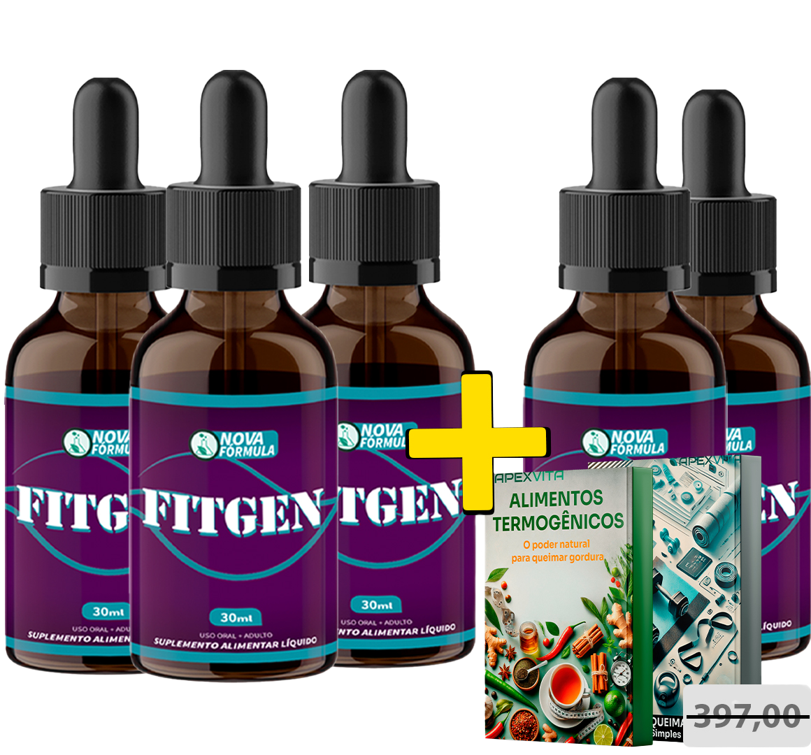 Fitgen - Auxilio Na Perda De Peso E Emagrecimento Natural - Promoção