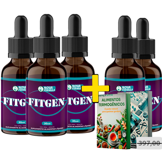 Fitgen - 5 Unidades - Promoção
