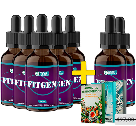 Fitgen - 7 Unidades - Promoção